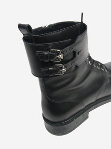 Tod's Black biker boots - size EU 40.5