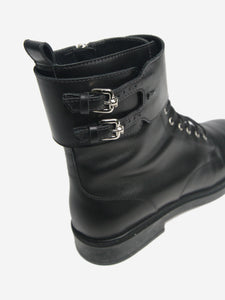 Tod's Black biker boots - size EU 40.5