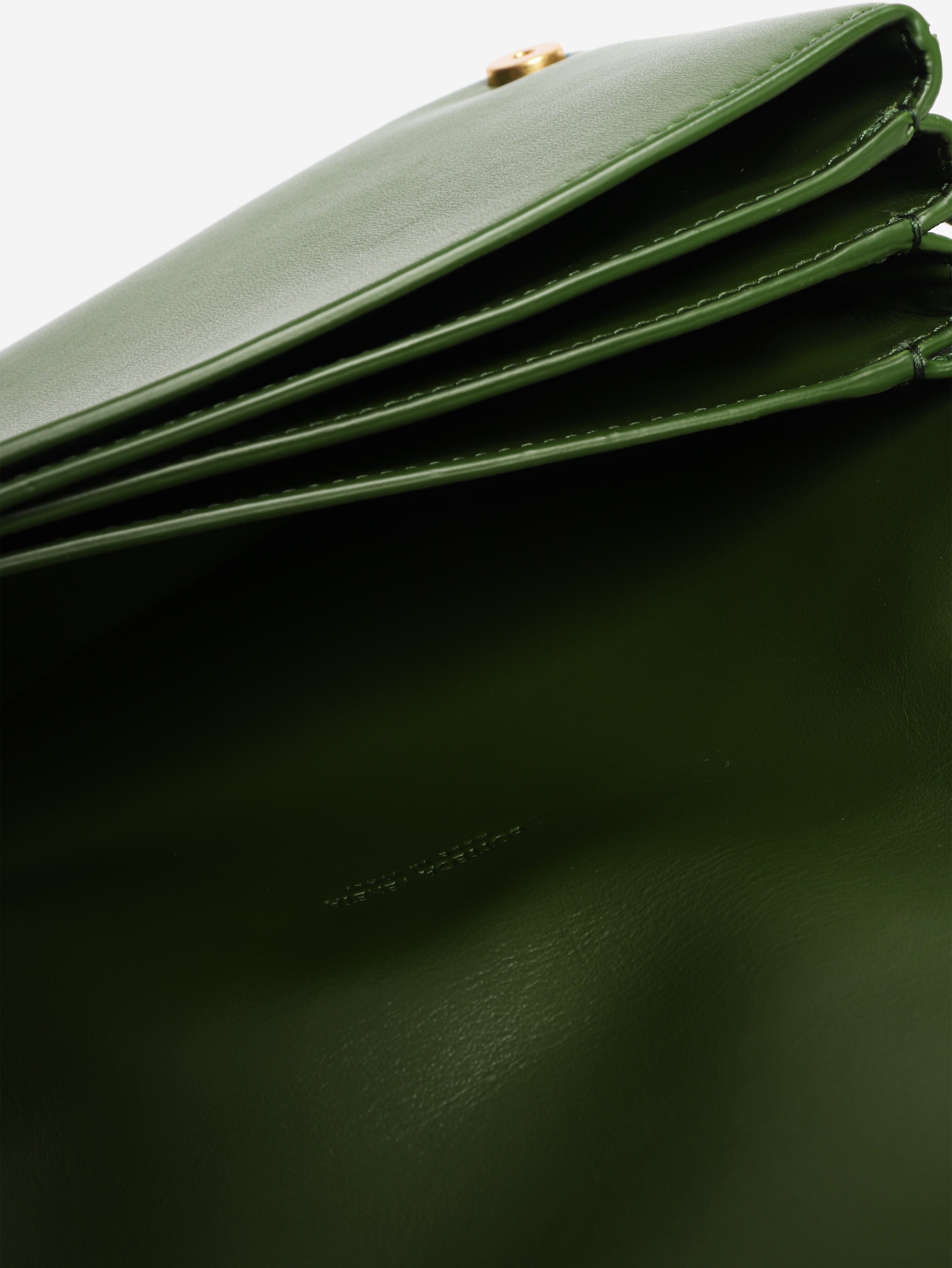 Green Trio leather shoulder bag Shoulder bags Bottega Veneta 