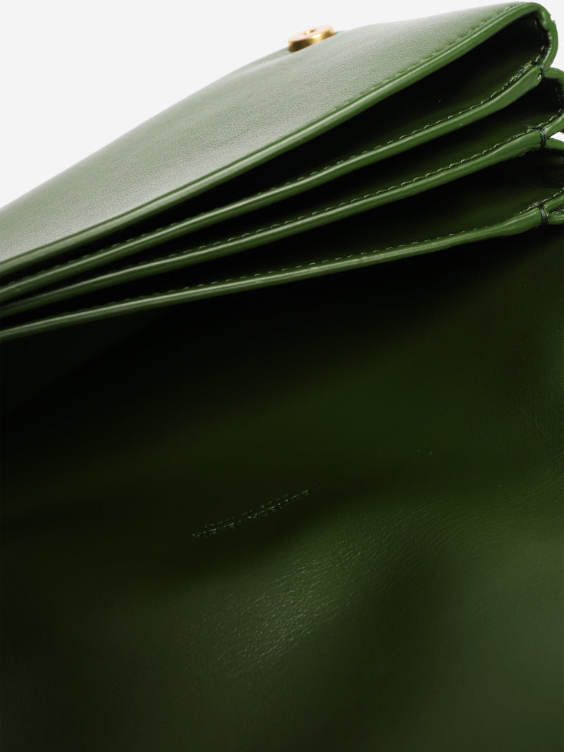 Green Trio leather shoulder bag Shoulder bags Bottega Veneta 