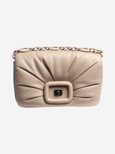 Taupe Viv' Choc shoulder bag Shoulder bags Roger Vivier 