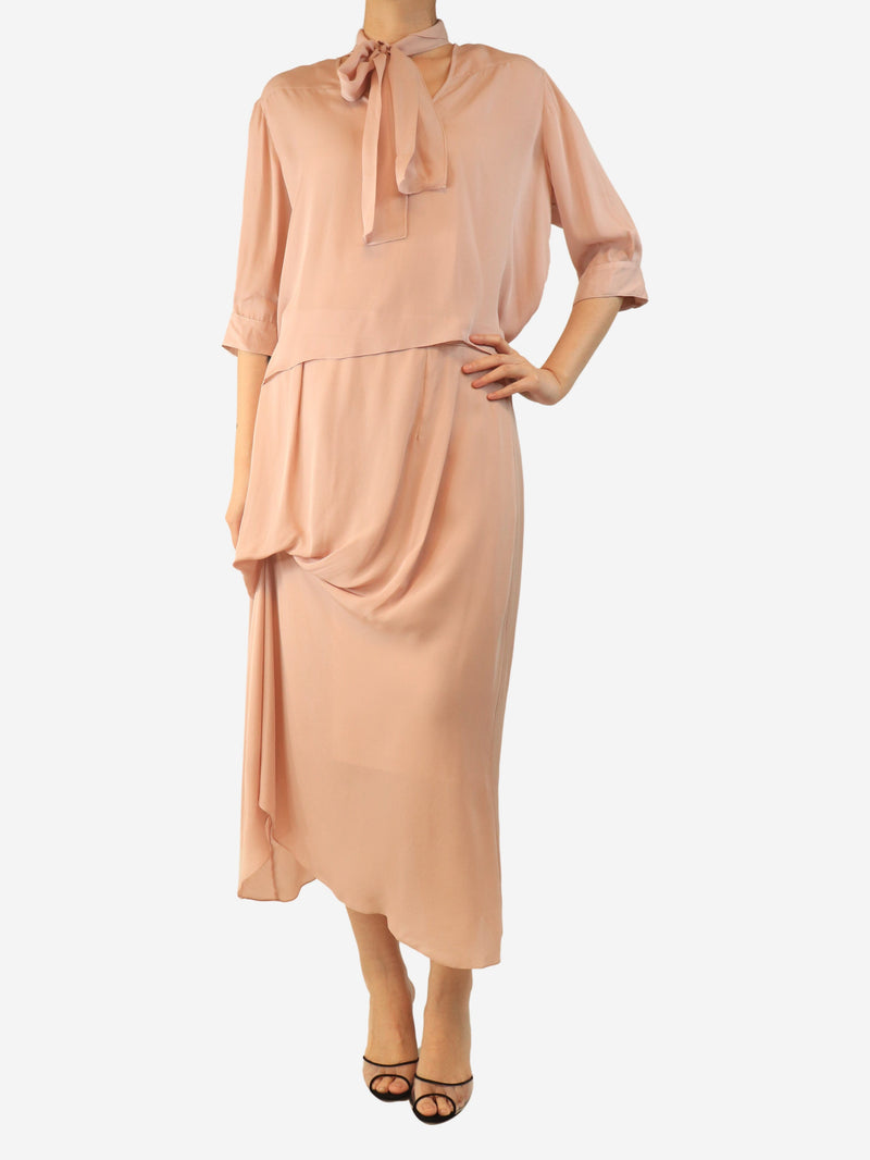 Pink Light blouse and Magnolia skirt set - size M Sets Morgane Le Fay 