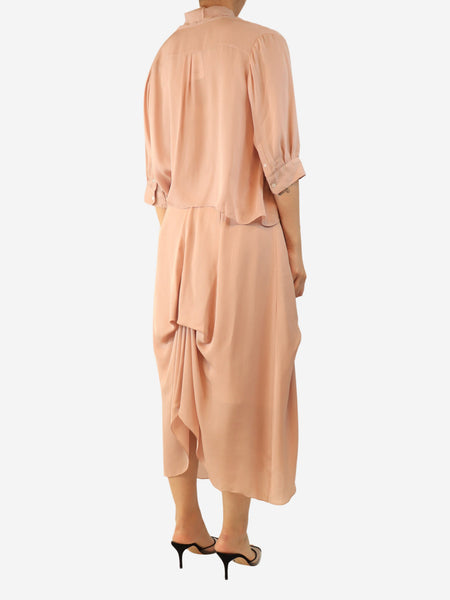 Pink Light blouse and Magnolia skirt set - size M alternate image