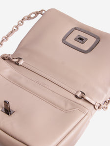 Roger Vivier Taupe Viv' Choc shoulder bag