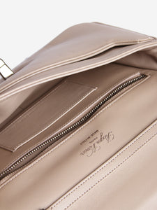 Roger Vivier Taupe Viv' Choc shoulder bag