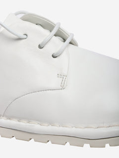 White lace-up leather shoes - size EU 38.5 Trainers Marsell 
