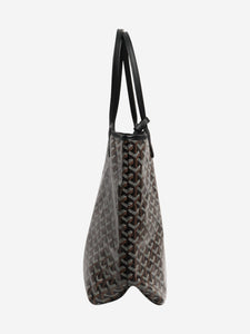 Goyard Black Amalouis tote with purse