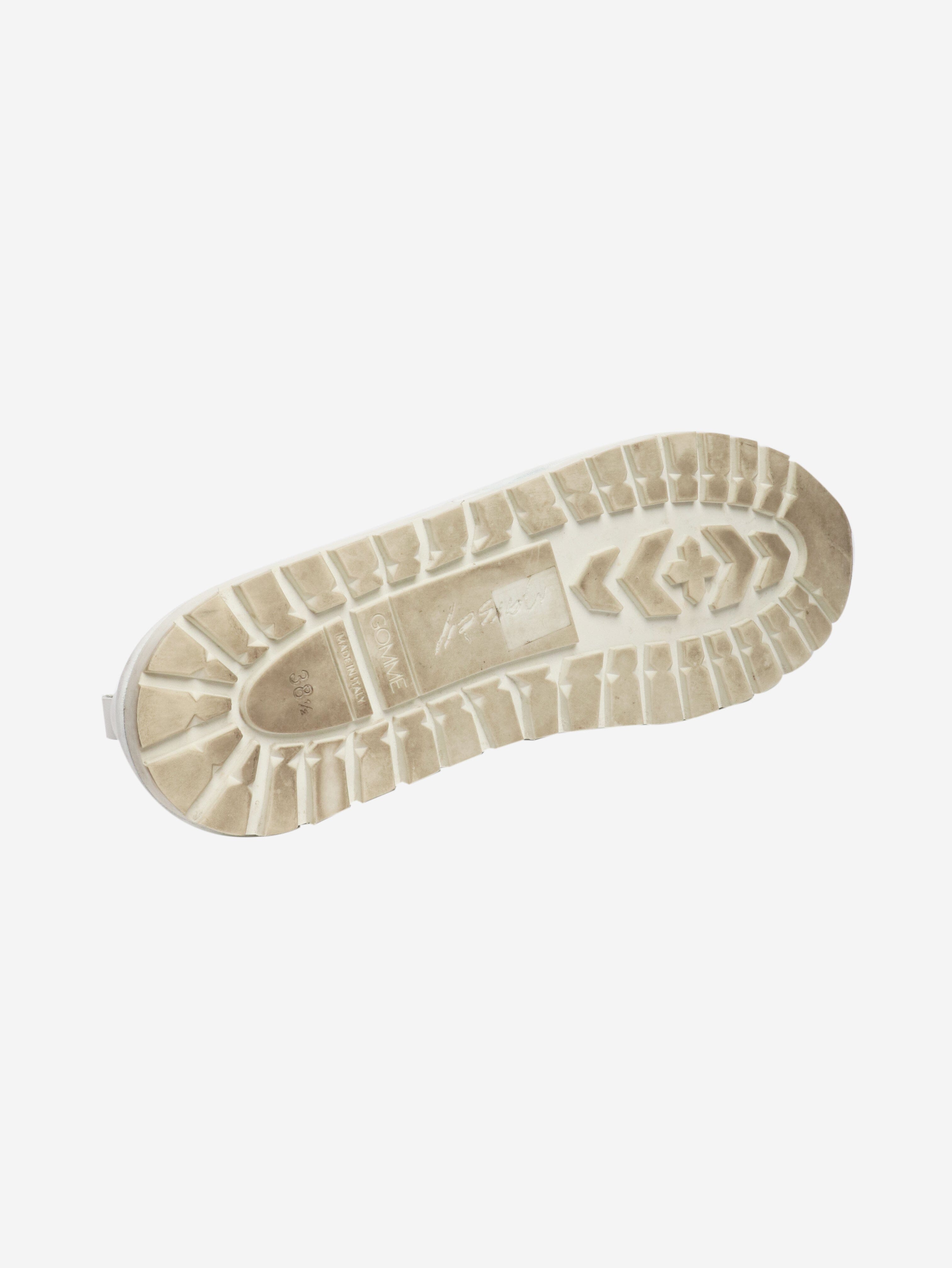White lace-up leather shoes - size EU 38.5 Trainers Marsell 