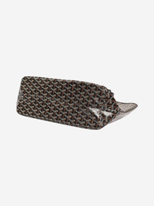 Goyard Black Amalouis tote with purse