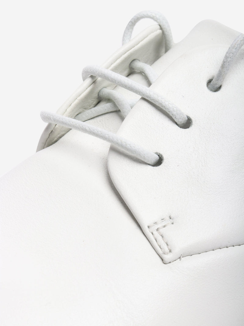 White lace-up leather shoes - size EU 38.5 Trainers Marsell 