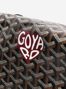 Goyard Black Amalouis tote with purse