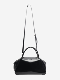 Black Supernova brushed leather tote bag - size Bags Prada 