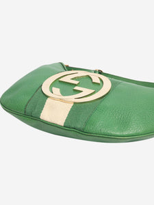 Gucci Green Blondie leather shoulder bag