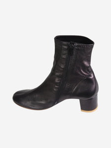By Far Black leather ankle boots - size EU 36
