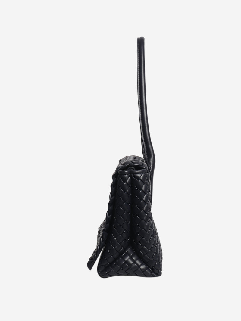 Black Liberta leather cross-body bag
