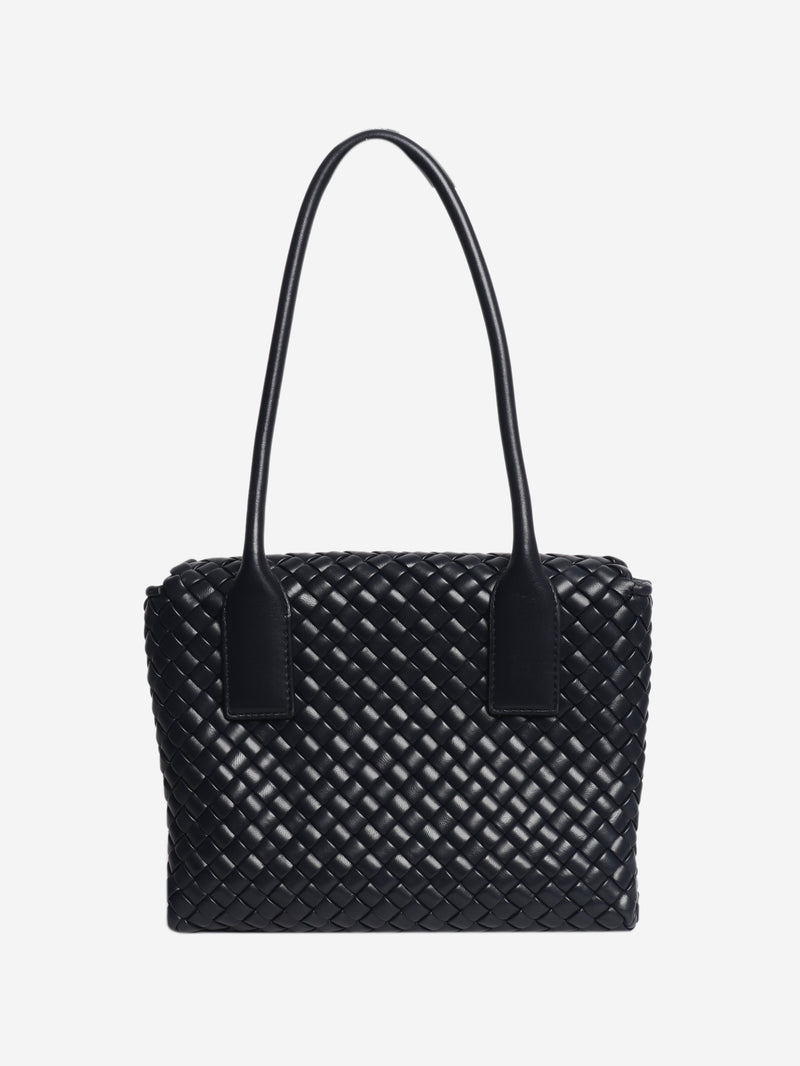 Black Liberta leather cross-body bag