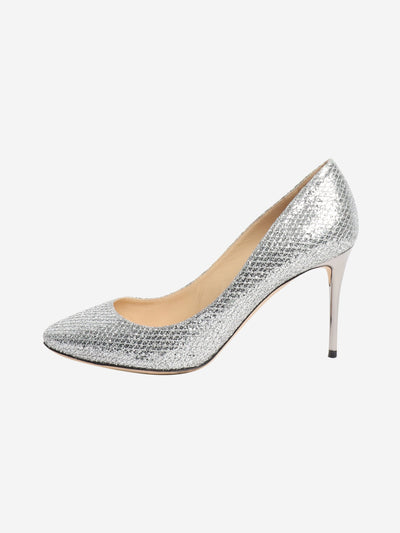 Silver sparkly heels - size EU 36 (UK 3) Heels Jimmy Choo 