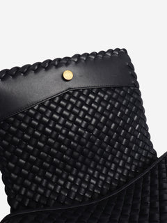 Black Liberta leather cross-body bag
