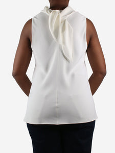 The Row Cream sleeveless top - size US 10