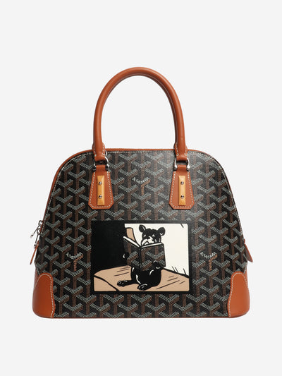 Brown Vendome top handle bag Top Handle Bags Goyard 