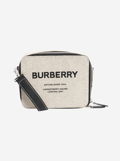 Neutral Horseferry canvas crossbody bag Cross-body bags Burberry 