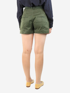 Balmain Green cargo shorts - size UK 10