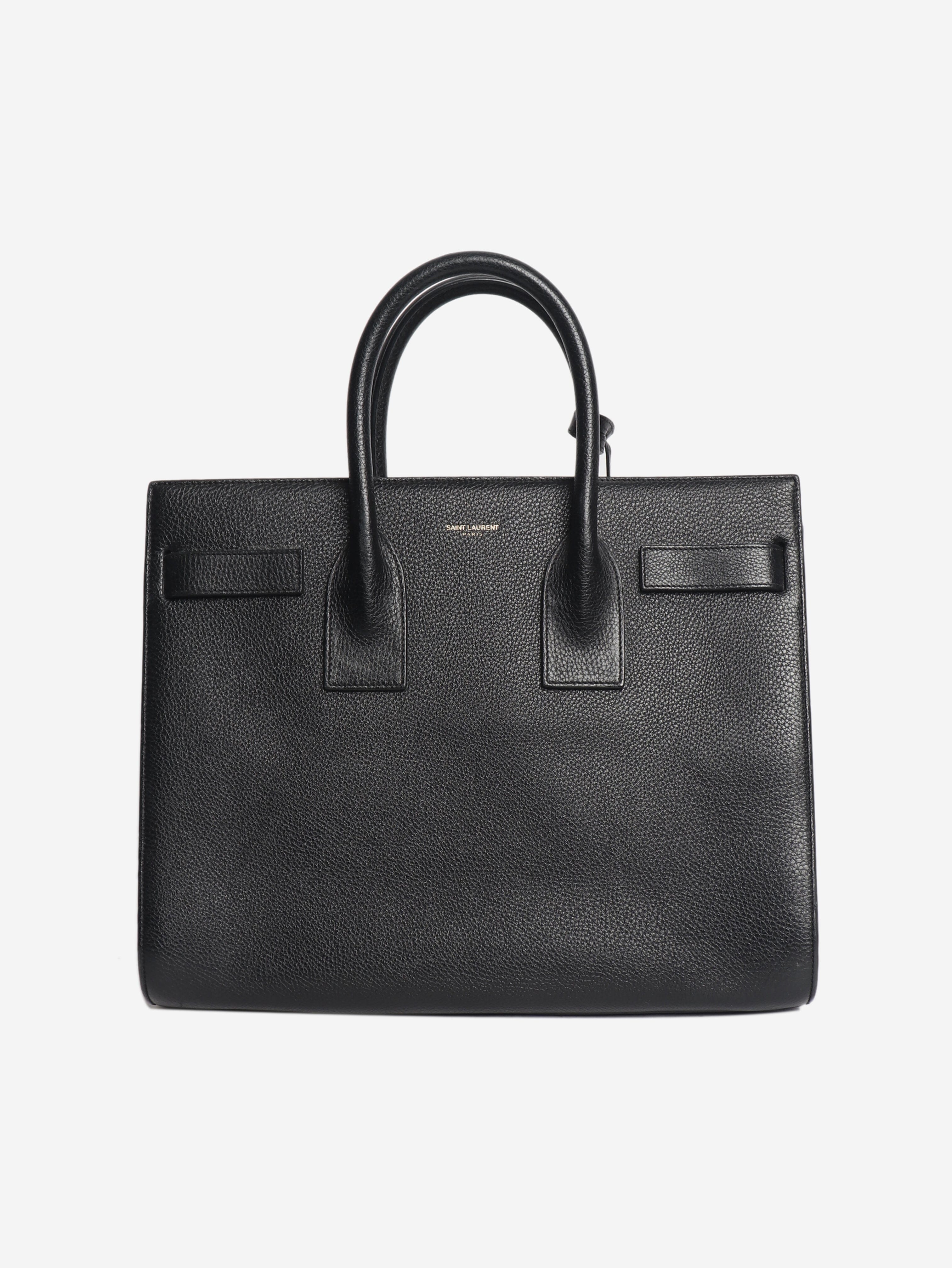 Black grained leather sac de jour bag Shoulder bags Saint Laurent 
