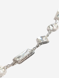 Max Mara Leather diamante belt