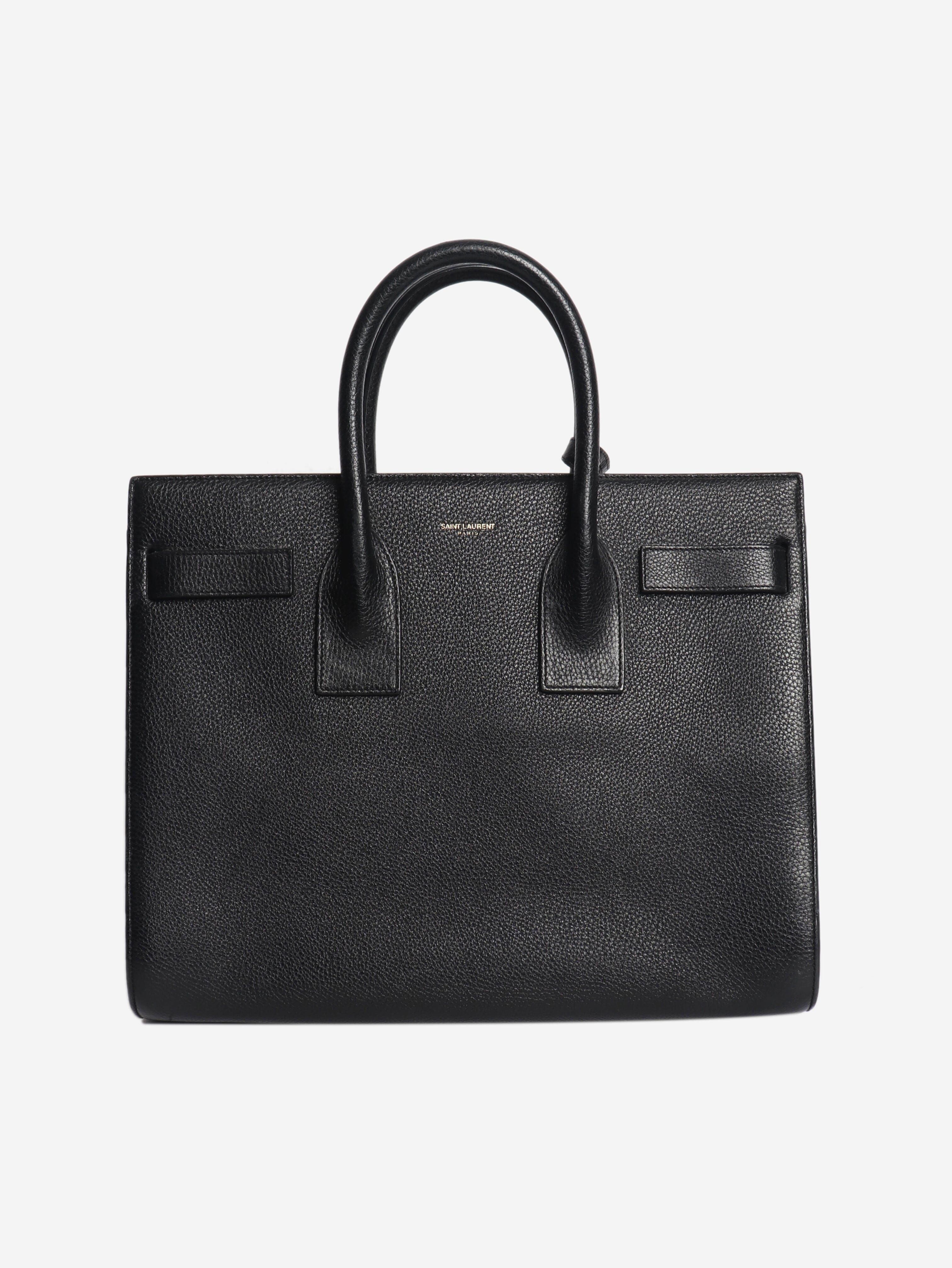 Black grained leather sac de jour bag Shoulder bags Saint Laurent 