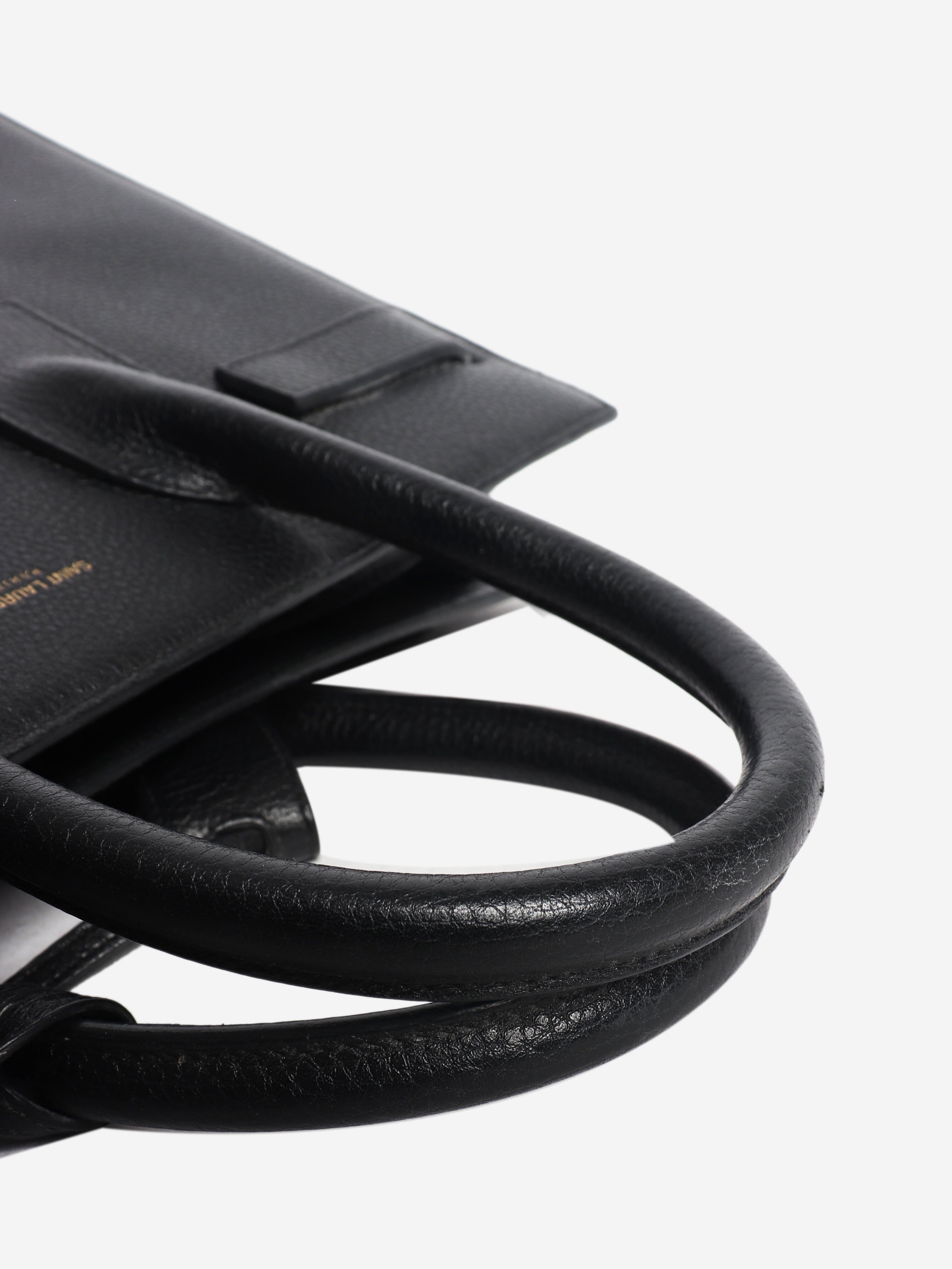 Black grained leather sac de jour bag Shoulder bags Saint Laurent 