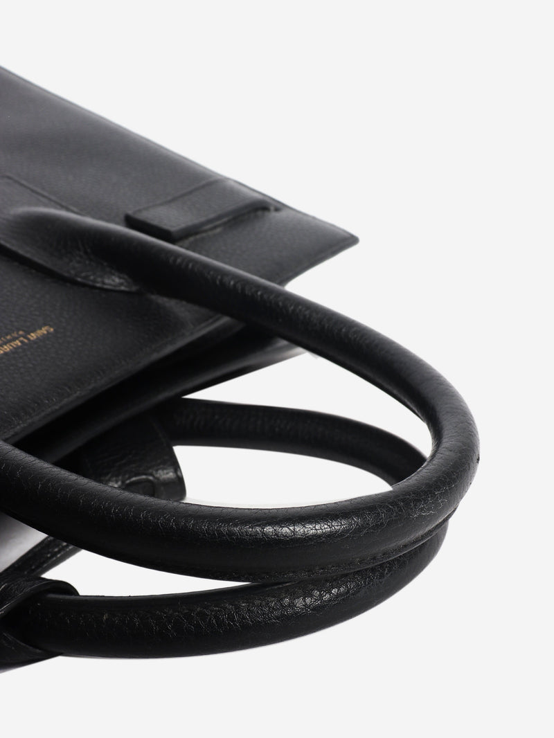 Black grained leather sac de jour bag Shoulder bags Saint Laurent 