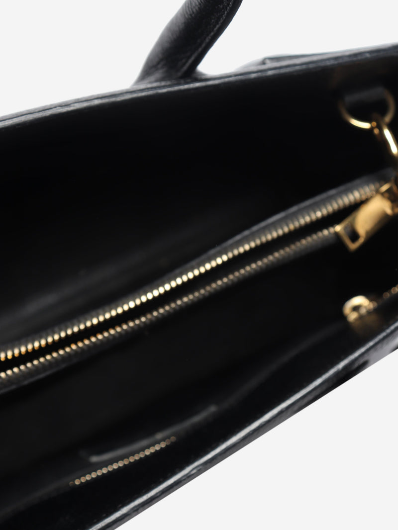 Black grained leather sac de jour bag Shoulder bags Saint Laurent 