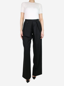 Calvin Klein Grey tailored trousers - size UK 8