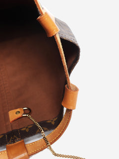Brown vintage Monogram Randonnee bucket bag