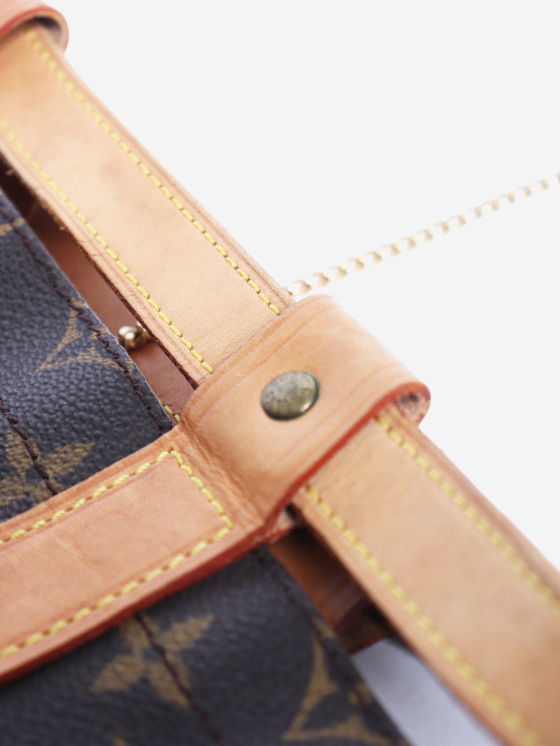 Brown vintage Monogram Randonnee bucket bag