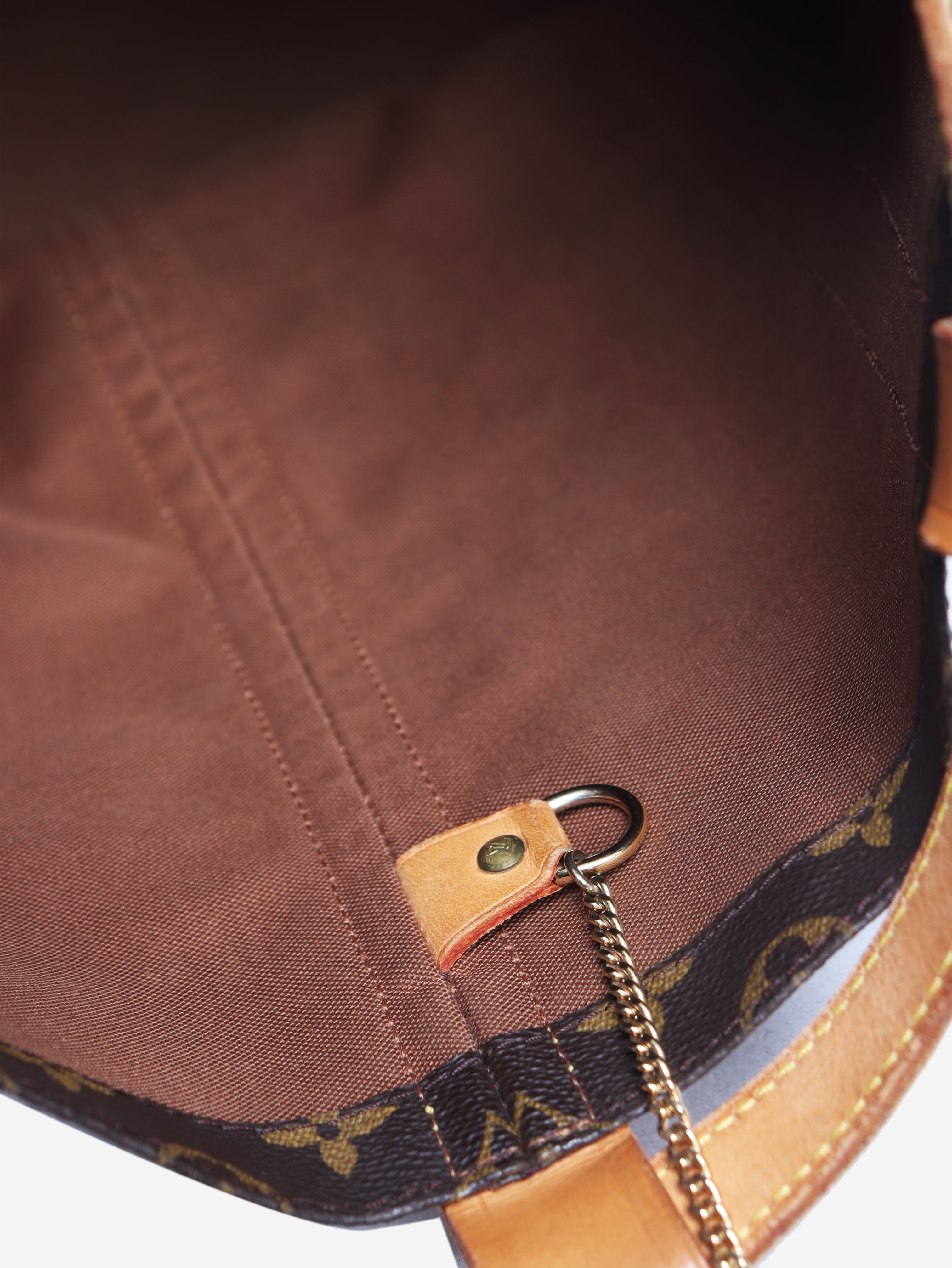 Brown vintage Monogram Randonnee bucket bag