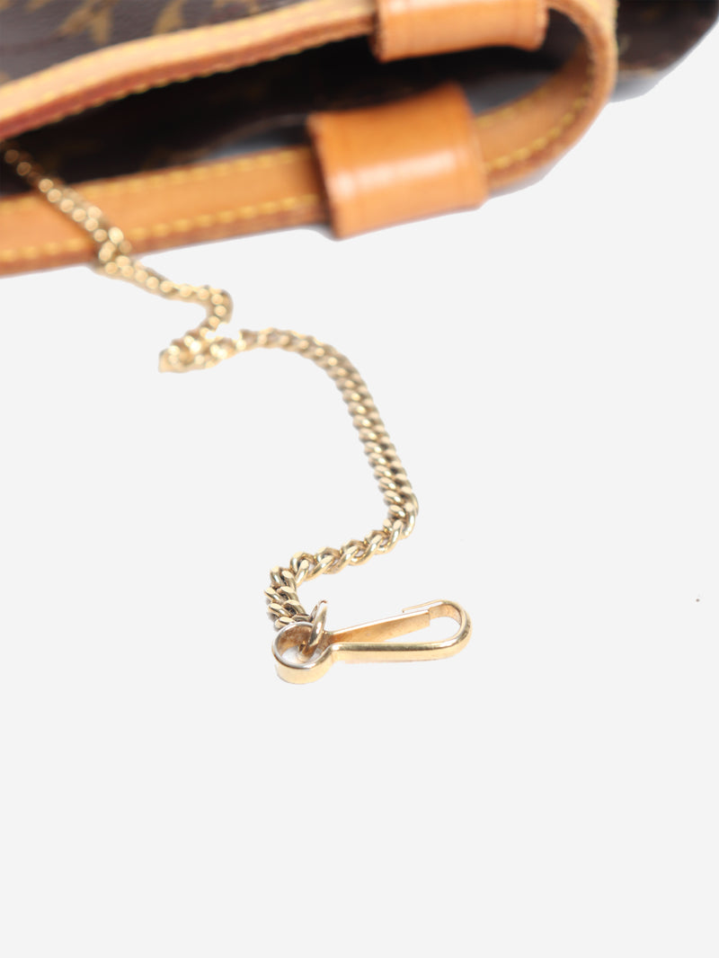 Brown vintage Monogram Randonnee bucket bag