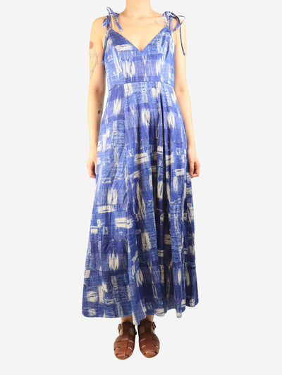 Blue Ekberg maxi dress - size M Dresses Wiggy Kit 