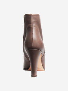 Jimmy Choo Brown leather ankle boots - size EU 38