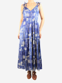 Blue Ekberg maxi dress - size M Dresses Wiggy Kit 