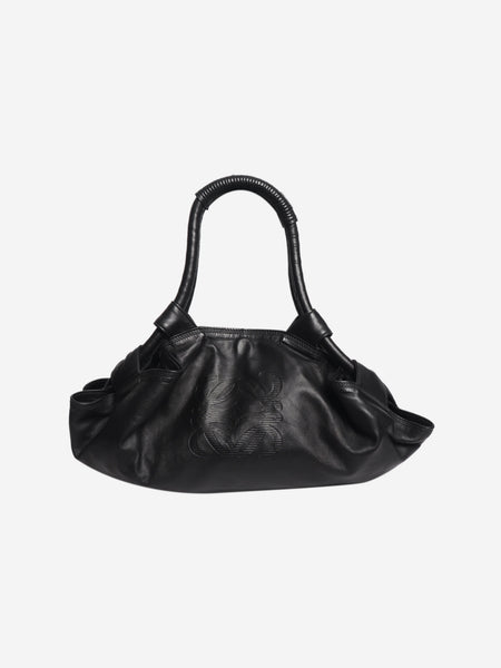Black Aire nappa leather shoulder bag product image