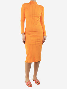 Fendi Orange bodycon dress - size UK 10