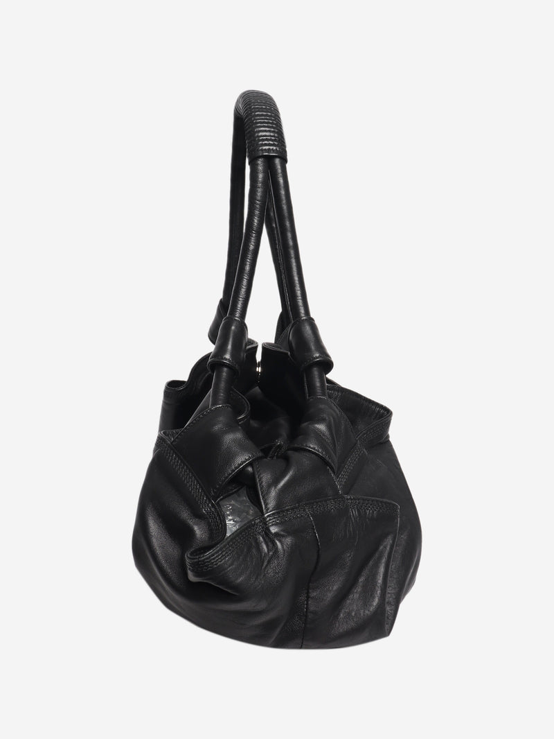 Black Aire nappa leather shoulder bag Shoulder bags Loewe 