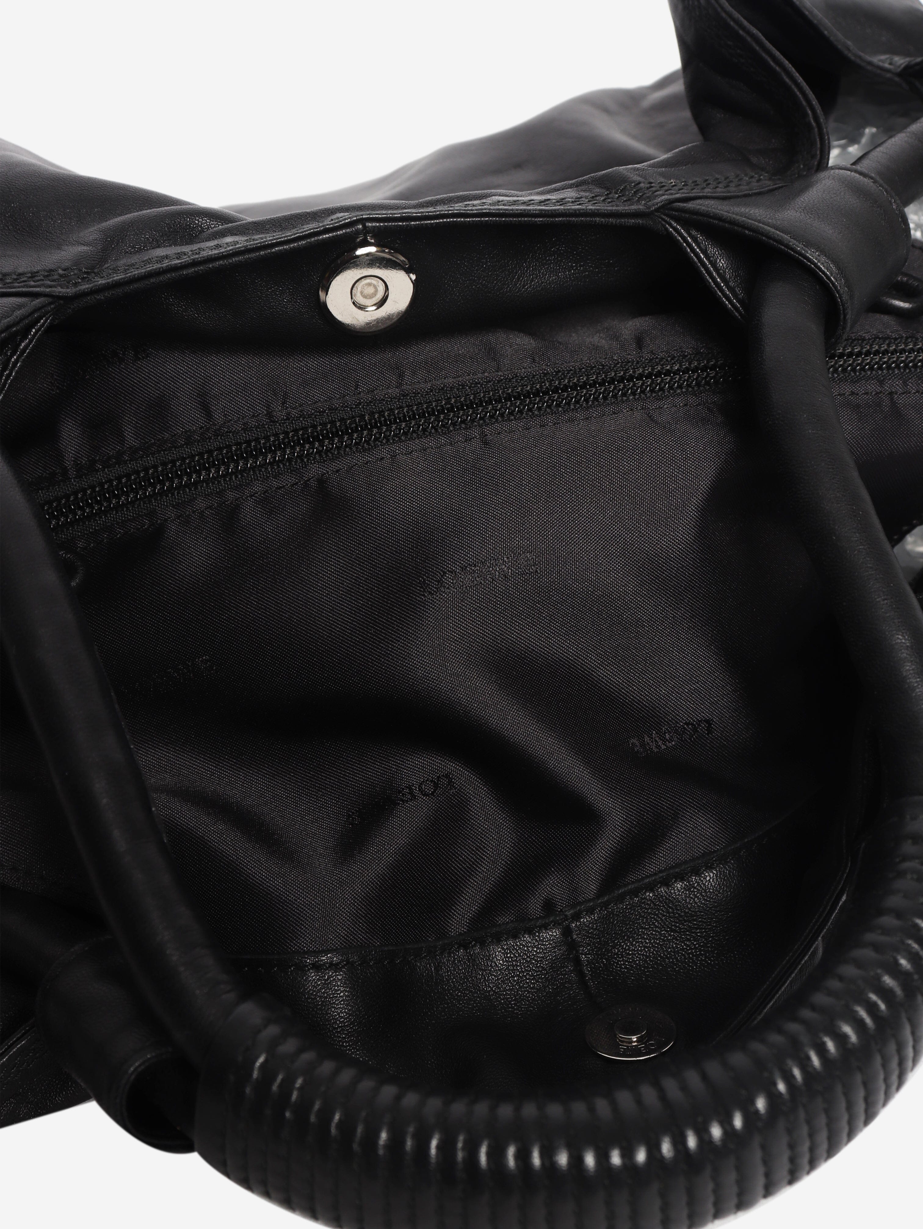 Black Aire nappa leather shoulder bag Shoulder bags Loewe 