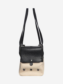 Black and beige Sac de Transport pet carrier Luggage & Travel Bags Hermes 