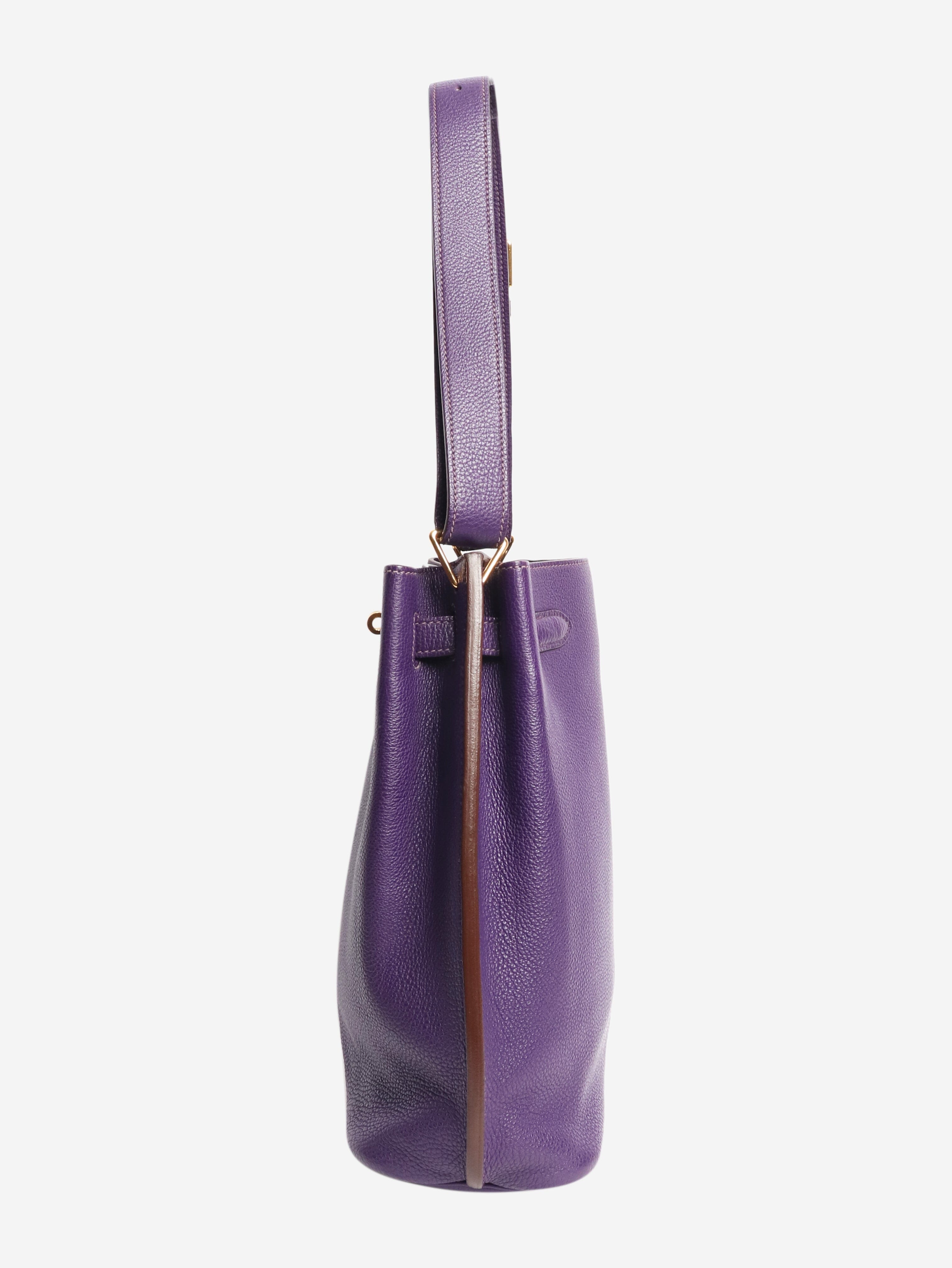 Purple 2010 So Kelly shoulder bag Shoulder bags Hermes 