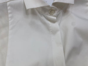 Brunello Cucinelli White silk sleeveless shirt - size XS