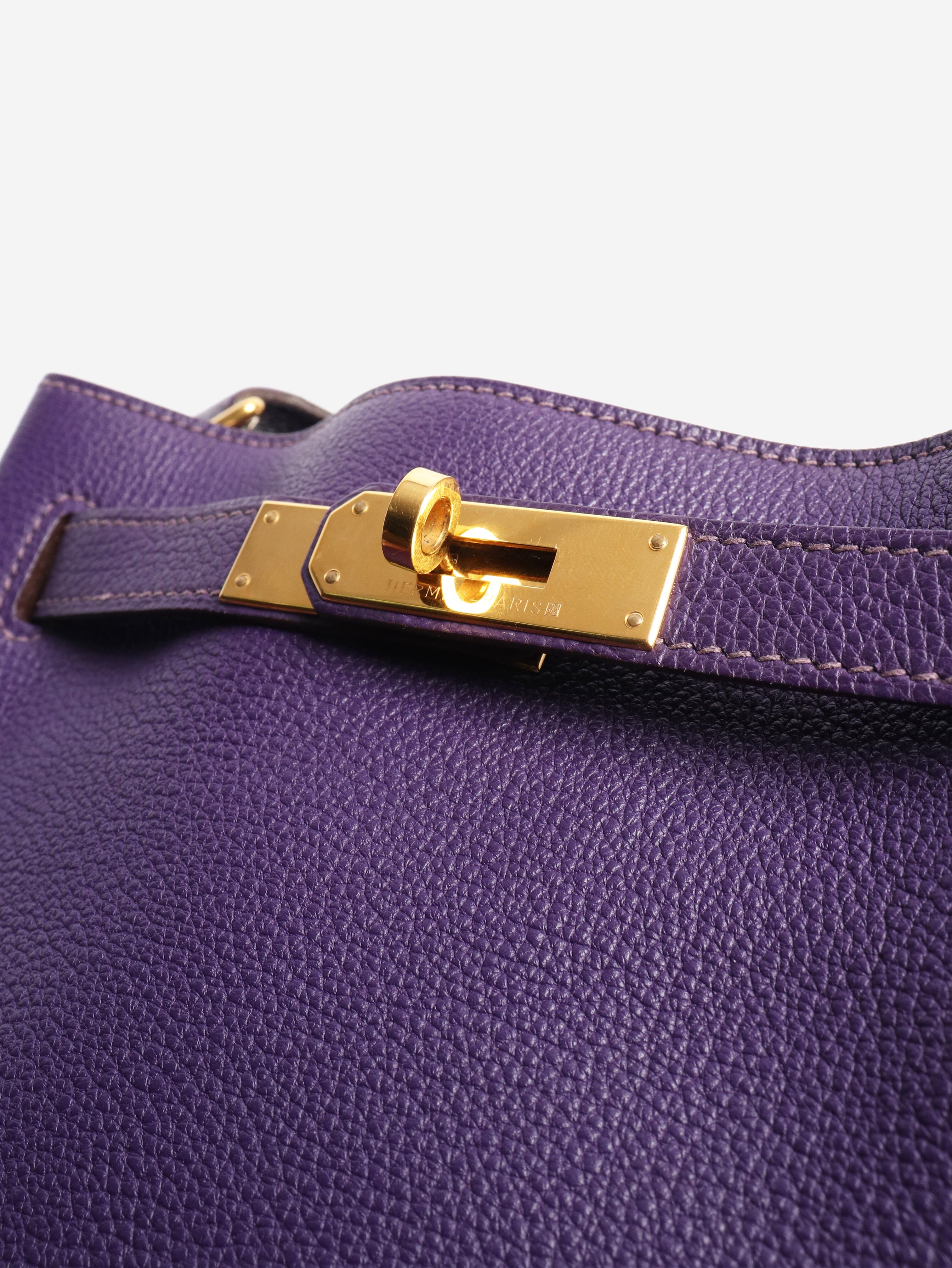Purple 2010 So Kelly shoulder bag Shoulder bags Hermes 
