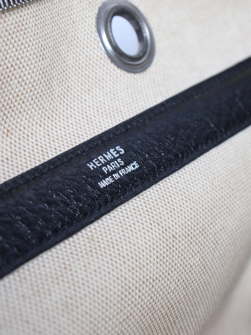 Black and beige Sac de Transport pet carrier
