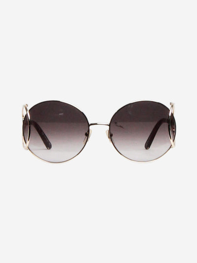 Silver round-frame sunglasses Sunglasses Chloe 